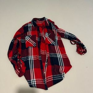 Dynamite Plaid Button Down
